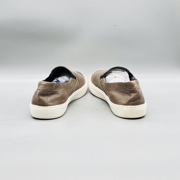 Cole Haan Shoes Mens 10 Brown Leather GrandPro Slip On Casual Sneakers Comfort